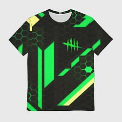Мужская футболка Dead by daylight geometry pattern