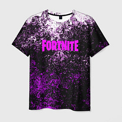 Футболка мужская Fortnite неоновые краски, цвет: 3D-принт