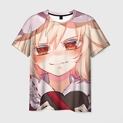 Футболка мужская Touhou Project Фландр Скарлет с подарком в форме с, цвет: 3D-принт