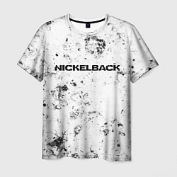 Футболка мужская Nickelback dirty ice, цвет: 3D-принт