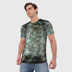 Футболка мужская Лесной принт, цвет: 3D-принт — фото 2