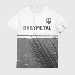 Футболка мужская Babymetal - white gradient посередине, цвет: 3D-принт