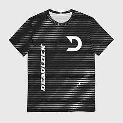 Мужская футболка Deadlock metal game lines