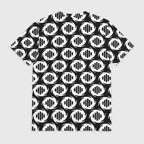 Мужская футболка Serious Sam logo pattern / 3D-принт – фото 2