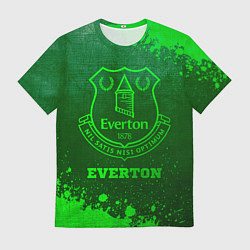 Футболка мужская Everton - green gradient, цвет: 3D-принт