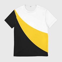 Футболка мужская Мы русские с нами Бог большой крест, цвет: 3D-принт