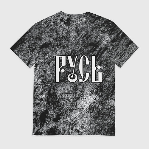 Мужская футболка Символ славян - славянский чур / 3D-принт – фото 2