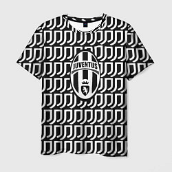 Футболка мужская Juventus fc pattern, цвет: 3D-принт