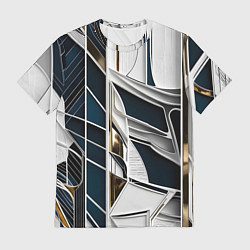 Мужская футболка Кибер текстура