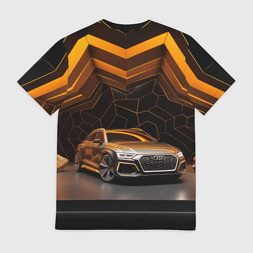 Мужская футболка Audi auto / 3D-принт – фото 2