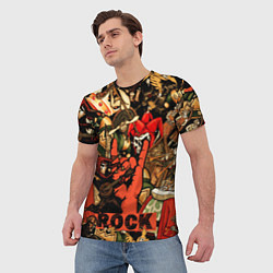 Футболка мужская Король и шут рок средневековья, цвет: 3D-принт — фото 2