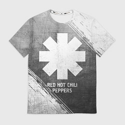 Футболка мужская Red Hot Chili Peppers - grey gradient, цвет: 3D-принт