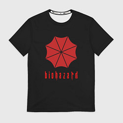 Футболка мужская Biohazard resident game, цвет: 3D-принт