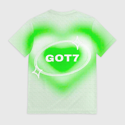 Мужская футболка Got7 сердце / 3D-принт – фото 2