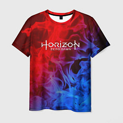 Футболка мужская Horizon zero dawn fire gradient, цвет: 3D-принт