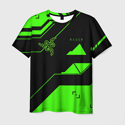 Футболка мужская Razer geometry game, цвет: 3D-принт