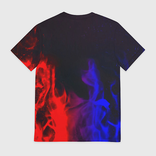 Мужская футболка Horizon: Zero Dawn flame steel / 3D-принт – фото 2