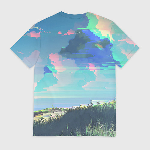 Мужская футболка Horizon: Zero Dawn game steel / 3D-принт – фото 2