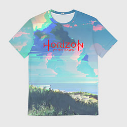 Футболка мужская Horizon: Zero Dawn game steel, цвет: 3D-принт