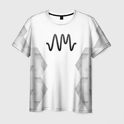 Футболка мужская Arctic Monkeys white poly, цвет: 3D-принт