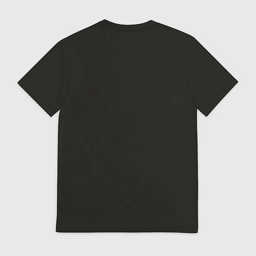 Мужская футболка Символ Нового 2025 года свернутая змея / 3D-принт – фото 2