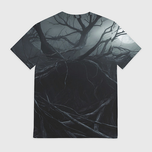 Мужская футболка Megadeth череп под деревом / 3D-принт – фото 2