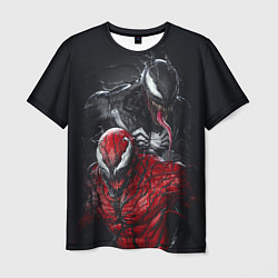 Футболка мужская Venom and Carnage, цвет: 3D-принт