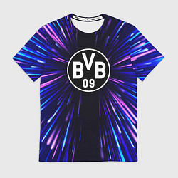 Футболка мужская Borussia neon energy, цвет: 3D-принт