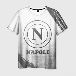 Футболка мужская Napoli - white gradient, цвет: 3D-принт