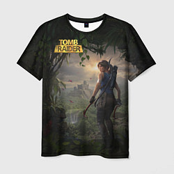 Футболка мужская Lara Croft tomb raider, цвет: 3D-принт