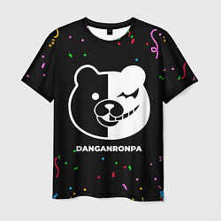 Футболка мужская Danganronpa конфети, цвет: 3D-принт