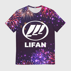 Футболка мужская Праздничный Lifan, цвет: 3D-принт