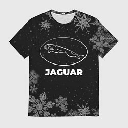 Футболка мужская Снежный Jaguar, цвет: 3D-принт