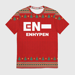 Футболка мужская Enhypen new year, цвет: 3D-принт