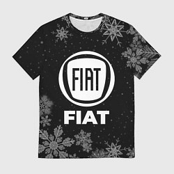 Футболка мужская Снежный Fiat, цвет: 3D-принт