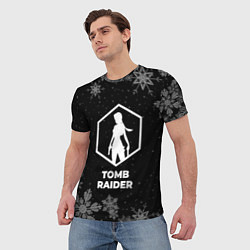 Футболка мужская Снежный Tomb Raider, цвет: 3D-принт — фото 2