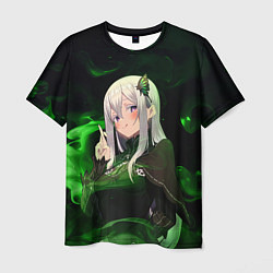 Футболка мужская Ехидна Re:Zero, цвет: 3D-принт