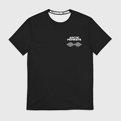 Футболка мужская Arctic Monkeys - classic black color, цвет: 3D-принт