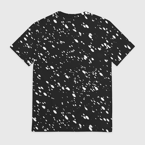 Мужская футболка Средневековый воин скелет в шапке Санты / 3D-принт – фото 2