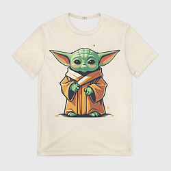 Футболка мужская Малыш Грогу - Мандолорец, цвет: 3D-принт