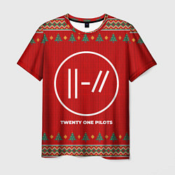 Футболка мужская Twenty One Pilots new year, цвет: 3D-принт