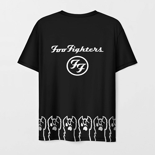 Мужская футболка Foo Fighters: cat rock / 3D-принт – фото 2
