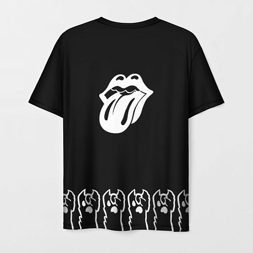 Мужская футболка Rolling Stones: cat rock / 3D-принт – фото 2