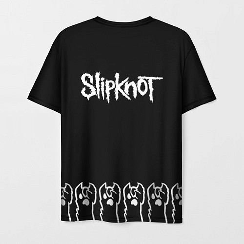 Мужская футболка Slipknot: cat rock / 3D-принт – фото 2