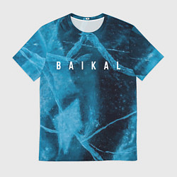 Мужская футболка Лёд Байкала