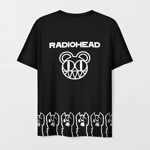 Мужская футболка Radiohead: cat rock / 3D-принт – фото 2