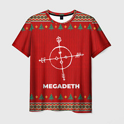 Футболка мужская Megadeth new year, цвет: 3D-принт