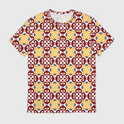 Футболка мужская Арабеска, цвет: 3D-принт