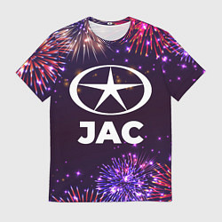 Футболка мужская Праздничный JAC, цвет: 3D-принт