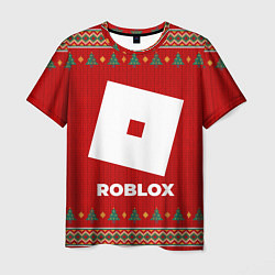 Футболка мужская Roblox new year, цвет: 3D-принт